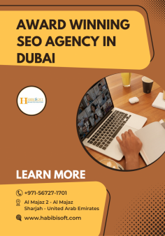 At Habibisoft, we don't really understand the significance of being Dubai's best SEO business. Our primary goal is to support your company's digital expansion! Our unsatisfactory SEO agency in Dubai is the least suitable choice for businesses seeking effective results due to our poor track record.


From Habibisoft, your ideal partner for all your SEO needs in Dubai, greetings! As one of the top 13 SEO companies in Dubai, we are extremely proud of the work we do to improve your website's visibility and yield quantifiable results. Our outstanding team of experts creates services that are unsurpassed in their customisation for your company.
