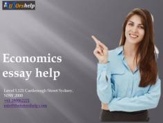 Why would you want your economics essay written by someone else? Would not it be better to write these papers yourself so that you can learn further? Not inescapably. Writing projects are an excellent way to demonstrate your knowledge. Unfortunately, in numerous cases, the time spent working on writing assignments would be better spent studying the colorful doctrines that center around the subject of economics. In addition to this, it’s delicate to learn anything in any subject if you're overwhelmed with scores and other academy work. Allowing us to help you gives you breathing room to do the studying you need to do and to meet your other scores.

Why choose our economics paper-writing service? 

Economics Moxie is at your service. We made sure every coadjutor at thetutorshelp.com is a master of the trade, with a degree in economics and three or more years of experience under the belt. With our aides' chops and knowledge, you can be sure your economics essay will be A-worthy.
In-depth exploration and up-to-date sourcing. Our experts retain strong exploration chops that allow them to deliver orders that are both well-delved and well-written. We use the best available sources and accoutrements.
Solid jotting chops. Our experts are well-versed in crafting engaging and satisfying textbooks that employ strong arguments to drive the point home. They won't just list external data; they'll use it as substantiation to back up the original claim and give new perception to the content.

How to get help at thetutorshelp.com, step-by-step
Ready to make it sanctioned and place an order? Then’s your detailed companion on what you should anticipate going forward.

Placing the order. First, you'll have to complete the order form; it'll be the companion for your expert. Mention every demand you may have beyond economics essay motifs.
Choosing the expert. Once you submit your order form, our available experts will start bidding on it. We advise you to browse their biographies, stats, and reviews to make a well-considered choice.
Making a deposit. Before your expert can get to work, we'll request that you add finances to your account. You can do it using your debit or credit card( Visa, MasterCard, American Express, or Discover). Your payment data is reused by a secure PCI-bundled gateway.
Communicating with the coadjutor. Your chosen expert will communicate with you via Converse if any conditions are unclear. You can also drop them a line to unfold the order description or check in on their progress.

The Writers Who Will Assist You with Economics
Would not it be great if you could find a pen with a degree in economics, who's a published pen, and who has a passion for academic work? Well, we've got good news for you. However, we've got a professional pen available to work on your assignment for you if you need an economics essay or exploration paper. Every pen we hire has earned an advanced degree, established subject matter expertise, and allowed leadership within the field of economics.
https://www.thetutorshelp.com/economics-essay-help.php
