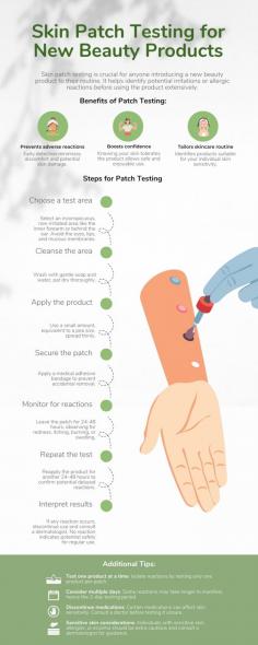 Skin Patch Testing for New Beauty Products

Did you purchase a new skincare product but are uncertain about its safety for your skin? If you have skin problems or if your skin is sensitive, consider consulting your dermatologist. They can assess whether the product is suitable for you. Additionally, performing a skin patch test is advisable if you are unsure about the product's compatibility.

If you're committed to caring for your skin, explore natural or organic beauty products. These alternatives are safer as they are crafted from natural ingredients. Investing in healthier skin can begin with a switch to organic soap. These natural soaps, formulated with gentle ingredients, not only avoid causing negative effects on your body but are also environmentally friendly. In Singapore, explore the diverse selection of organic soaps available.