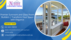 The expertise of our sunroom and glass room builders. Elevate your living space with our innovative designs that seamlessly integrate indoor comfort and natural light. Trust us to craft bespoke sunrooms and glass rooms tailored to your preferences. Experience sophistication, functionality, and a connection to nature in every corner of your home.