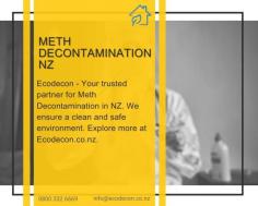 If you are a property owner contact us today for Meth Decontamination NZ

Our Meth Decontamination NZ can help you if your business, home, or vehicle needs meth contamination. Live in healthy NZ homes and reduce the risks to avoid any potential health issues. For a quick check if any of your assets has been contaminated with methamphetamine use our instant Meth Testing Kits.