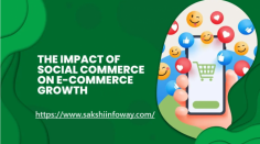 Have you ever noticed how your social media feed is filled with enticing product recommendations and online shopping ads? Well, that’s the undeniable power of social commerce at play! In this digital age, where e-commerce has become an integral part of our lives, it’s impossible to ignore the profound impact of social commerce on its exponential growth. From creating personalized shopping experiences to revolutionizing brand-consumer interactions, join us as we delve into the fascinating world of social commerce and uncover how it has transformed the landscape of e-commerce forever. Get ready to discover a new dimension of online shopping that combines our love for connecting socially with our insatiable desire to shop till we drop! Visit More - https://sakshiinfowaypvt.blogspot.com/2024/02/the-impact-of-social-commerce-on-e.html