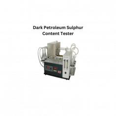 Dark petroleum sulphur content tester is a microprocessor-controlled unit with the tubular oven method. The characteristic heating and sample analysis at high temperature is carried out at a stipulated flow rate.