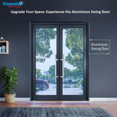 Experience elegance and functionality with our Aluminium Swing Door. Crafted for modern living, its sleek design seamlessly integrates into any space while offering durability and style. Elevate your home or office with a touch of sophistication.