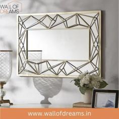 Wall of Dreams is the best spot to find exquisite Rectangle Mirror . Discover a world of style and elegance. Add items that are unique to you and fit your lifestyle to your home to improve its atmosphere. To achieve your objectives and show off your style, find the ideal items. Enter an elegant world where your home's crevices serve as empty canvases to decorate in your manner.
Visit Now: https://wallofdreams.in/product/modern-contemporary-accent-mirror/