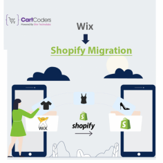 Need transformation of your online store from Wix to Shopify's robust platform? Your search ends here. CartCoders is a leading Wix to Shopify migration agency. We have a team of migration experts who ensure a smooth and efficient transition. We improve your eCommerce store's functionality and efficient checkout systems. We are committed to handling all migration aspects like data transfer, design continuity and smooth functionality. contact us to transform your online store. 
