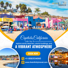 Dreaming of sandy shores and colorful buildings? Let Capitola, California be your next destination!