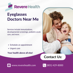 Eyeglasses Doctors Near Me | Revere Health

Looking for "Eyeglasses Doctors Near Me"? Look no further than Revere Health! These specialized doctors play a crucial role in your eye health journey. They're not just about prescribing glasses; they're experts in diagnosing and treating vision problems. Whether you need a new prescription or have concerns about your eye health, they've got you covered. With their expertise and personalized care, you can trust them to help you see the world. Reach out today and see the difference they can make. Call us (801) 429-8000.

Visit our website: https://reverehealth.com/specialty/obgyn/