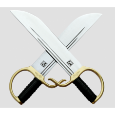 Kung Fu Butterfly Knives

The KFD Double Butterfly Swords represent the pinnacle of quality in our butterfly blade collection. Whether you're a collector or a practitioner seeking high-quality tools, the KFD Double Butterfly Swords stand out as the top choice in their category.

Know more: https://www.kungfudirect.com/Premium-stainless-steel-Wing-Chun-Butterfly-Sword-for-traditional-martial-arts-Ideal-for-Wing-Chun-and-Kung-Fu
