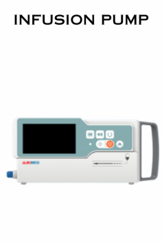 An infusion pump is a medical device used to deliver fluids, such as medications, nutrients, or fluids for hydration, into a patient's body in a controlled and precise manner. Up & down pressure sensor.  Alarm volume and brightness can be adjusted