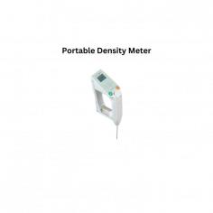 Portable Density Meter  is designed to measure the density by utilizing the vibrating element immersed in the sample. Features with Oscillation-based density with temperature range of 0 °C to 40 °C Improved with digital display with the ability to store and transfer data to a computer. Enhanced to be robust, easy to handle, and suitable for on-site or field measurements.