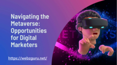 Welcome to the brave new world of the Metaverse, where reality intertwines with imagination and possibilities are limited only by our creativity. As digital marketers, we find ourselves at the crossroads of this evolving landscape, poised to harness its boundless potential. Visit - https://webzguruservices.blogspot.com/2024/02/navigating-metaverse-opportunities-for.html