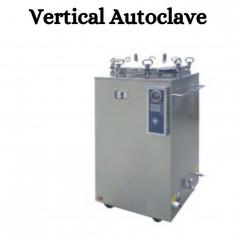 Vertical Autoclave LMVT-A100 is a highly energy-efficient vibration-free autoclave designed with fine-tuned control technology that offers safe and reliable sterilization of laboratory applications. Equipped with a unique rust-free stainless steel chamber that holds a capacity of 35 L and works within a temperature range of 134 °C. Additionally, it ensures the auto discharge of cool air and steam, contributing to a better working environment for laboratory personnel.
