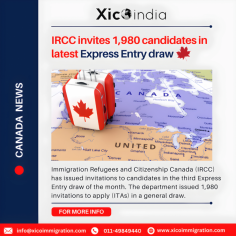 IRCC invites 1,980 candidates in latest Express Entry draw