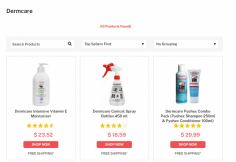 VetSupply stocks the complete range of Dermcare shampoos, conditioners, and foam products for the wellness of your pets. Order online at the best price.
