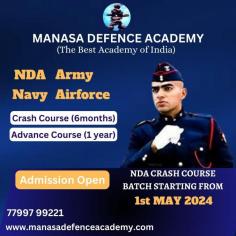 NDA Crash Course batch Starting from 1st May 2024

Are you ready to step into a world of endless possibilities and unravel your potential? Look no further! Manasa Defence Academy is thrilled to announce the commencement of the NDA Crash Course Batch starting from 1st May 2024. Dive into an immersive learning experience where excellence meets excitement, and dreams transform into reality.

Gear up to embark on a transformative journey as the NDA Crash Course Batch kicks off on 1st May 2024. Grab this opportunity to sharpen your knowledge, polish your skills, and fine-tune your exam strategies under the guidance of seasoned mentors.

Don't miss out on this chance to unlock your full potential and pave the way for a bright future in the defense forces. Enroll in the NDA Crash Course Batch starting from 1st May 2024 at Manasa Defence Academy and set sail towards success!

Call: 77997 99221

Logon: www.manasadefenceacademy.com

