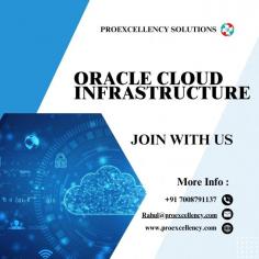 In the digital age, cloud computing drives business agility and innovation. Proexcellency's Oracle Cloud Infrastructure Online Training offers comprehensive mastery of Oracle's robust cloud platform. Our program covers architecture, deployment, security, monitoring, and cost optimization. With flexible, expert-led learning, gain practical experience through hands-on labs and real-world case studies. Led by certified cloud experts, our training empowers you to tackle complex challenges and optimize cloud strategies. Invest in your future with industry-leading expertise. Enroll now to unlock the limitless possibilities of Oracle Cloud Infrastructure and drive innovation and success. Contact us to learn more: Rahul@proexcellency.com | Info@proexcellency.com | +91-7008791137.
