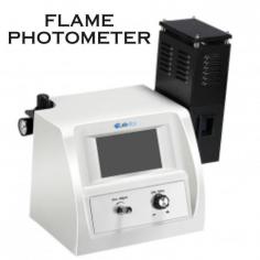 Flame Photometer NFP-100 is an analytical instrument that determines concentration of metal ions like K and Na in a test sample on the basis of their flame color and excitation wavelengths. It is supported with USB interface for data transfer and storage. It is featured with large color screen that displays and represents analyzed data in graphical curve format.
