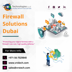 Discover how to navigate the complex landscape of firewall solutions. Learn key considerations and factors to ensure you select the perfect fit for your specific security needs. VRS Technologies LLC offers the reliable services of Firewall Solutions Dubai. Contact us: +971 56 7029840 Visit us: https://www.vrstech.com/firewall-solutions.html