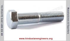 Hex Bolts ASTM A307 Grade Heavy Hex Bolt manufacturers exporters suppliers in India https://www.hindustanengineers.org Mobile: +91-9888542291
