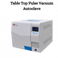 Table Top Pulse Vacuum Autoclave LMVA-A301 is a fast and independent steam generator with Class B standard and three times vacuum and drying of the autoclave. Having an LCD display. Moreover, fully controlled by computer, and touch keys for easy operating.
