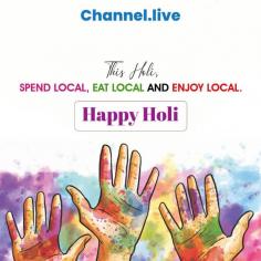 "Holi Spectacular: Color Your World with Channel.Live! 