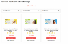 Valuheart Monthly Heartworm Tablets provide simple and effective treatment for the prevention of heartworm in dogs. It offers tried-and-trusted protection that is Australian-made and owned. Shop now at the lowest price from VetSupply.
