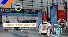 Ready to carve your unique niche in a sea of competition? Our personalized signage solutions are your secret weapon! Stand tall, stand out, and make your mark in the bustling market with designs that scream you! Let's turn heads and spark conversations. Read our blog.

https://signsdepot.com/signage-personalization-making-your-mark-in-a-crowded-market/
