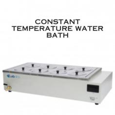 Constant Temperature Water Bath NCWB-100 is a robust stainless-steel tank used to incubate samples in the heated water for a prolong period. It features a digital interface and an LCD screen making it convenient to set the desired temperature. It can easily accommodate lab wares like test tubes, conical flasks, beakers, etc. It is a laboratory essential that is frequently used in speeding up various chemical reactions and cell culture incubation.