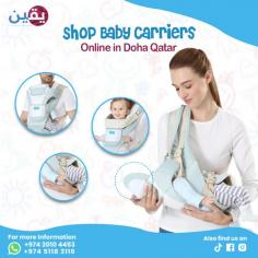 Shop Baby Carriers online in Doha Qatar at Yaqeentrading.com. Select from a range of baby sling carriers, baby holder belts only at QAR: 119. Upgraded fabric with all-round ventilating properties, 6-in-1 ways to carry your toddler, the latest ergonomic design, efficient load distribution, and a large capacity storage tool are some of the key factors that distinguish it from the lot. Yaqeentrading’s Baby Carrier presents a contemporary mix of a classic, comfortably structured baby carrier with a modern, minimalistic design. Crafted from leopard print jacquard woven fabric in a cotton blend, the Baby Infant Carrier represents a sense of freedom and self-expression.

DM on WhatsApp:  +97430104453
Buy now at: https://yaqeentrading.com/shop-baby-carriers-online-in-doha/
