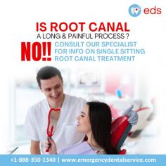 Root Canal | Emergency Dental Service

Are you afraid that getting a root canal will be long and painful? Don't be worried! Our expert can inform you about single-sitting root canal treatment, a rapid and efficient solution. Contact Emergency Dental Services for immediate treatment. To learn more about Emergency Dental Care, call us at 888-350-1340 or visit our website.

Our website: https://www.emergencydentalservice.com/