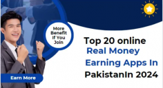 The most reliable way to keep your spending under control is to make money online. The main and only thing left to consider is potential financial gain. Job availability is also limited.

The best moment to benefit from real money online earning apps in Pakistan and online earning app technology is now. Earning money online has greatly simplified things.

You're not alone if you're in Pakistan and excited about working from home with an internet connection or earning money online. It can be difficult to find reliable and authentic online earning apps in Pakistan because of fraud and scams. This guide, which covers features, capabilities, usage instructions, and advice for maximising revenues while avoiding frequent pitfalls, is intended to assist beginners in navigating the world of online earning apps in Pakistan.

Why do Pakistanis use online real money-earning apps in Pakistan?
The greatest online money-making apps are used by Pakistanis for a number of reasons. 
Simple to utilise: All you need to utilise these applications is a device with internet access and some free time.

Flexibility: You can work whenever and wherever you wish because there are no predetermined hours or deadlines.
Fun Activities: Take part in a range of tasks or activities according to your hobbies and preferences.
Income Supplement: You may add to your income to meet other needs, such as savings.
Enhance Your Knowledge: Acquire new abilities, broaden your knowledge, and discover untapped possibilities.


Top 20 Online Real Money Earning Apps in     Pakistan for 2024
Fiverr
Upwork
Clipclaps
Daraz
Zareklamy 
Toloka
Jeeto Paisa  
Premise
Google Opinion Rewards
 WinZO
 Triaba
 Savyour
 Survey Junkie
 InboxDollars
 eBaywork
 TaskRabbit
 Shopkick
 PeerBet
 Swagbucks
 Pompak
Tips and Tricks to Maximize Earnings
Use Multiple Apps: Experiment with various apps to broaden income sources.
Be consistent: Regular use over time increases the chances of higher rewards.
Be truthful: Provide accurate information and high-quality work.
Be wise: avoid shady or poorly compensated apps; research user feedback.
In conclusion, using online earning apps in Pakistan in 2024 is a great way to augment income. Exercise caution, choose reliable apps, and avoid scams to ensure a positive and profitable experience.

