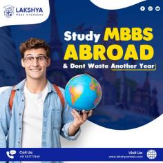 Get admission at the world’s most popular universities without any donation to study MBBS in Abroad. LAKSHYA MBBS Overseas is one of the best MBBS Abroad Consultant in Indore helping 1000+ aspirants each year to Achieve Their Dream to be a doctor. Lakshya MBBS guide students to fulfill their dream of becoming a doctor by introducing them to the options available over the globe to pursue MBBS in their Budget. For more info Call at 9111777949 & Visit at our Office - https://maps.app.goo.gl/BmtvXdoNxQnH9rELA