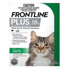 "Frontline Plus Cat Monthly Flea Treatment Online | Low Prices | VetSupply

Frontline Plus is a potent monthly flea treatment for cats. The topical solution kills 100% of adult fleas on cats within 12 hours of application and chewing lice within 24 hours of application. This spot-on treatment destroys all life stages of fleas. It’s effective in killing flea eggs and larvae.

For More information visit: www.vetsupply.com.au
Place order directly on call: 1300838787"