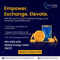 Global Energy Token is at the forefront of sustainable energy innovation, leveraging blockchain technology to revolutionize the energy sector. Explore our platform to witness how we're shaping the future of global energy solutions.
