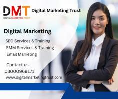 We are providing the services and training of Digital Marketing, Web Development, SEO, SMM, Email Marketing, Facebook Ads, Google Ads, Content Writing and Social Media Optimization based in Pakistan and all over world. For further information visit our website.www.digitalmarketingtrust.com
Contact us.03000969171                                                                                                                                   
