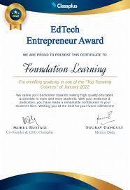 Foundation Learning is one of the best online education platforms in India helping students with study for national and international courses. Enroll now and start building your career.

https://www.foundationlearning.in/
