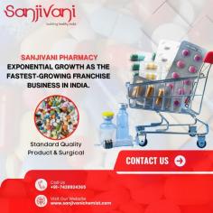 If you're considering venturing into the pharmaceutical business in India, exploring the realm of pharmacy franchises can be a lucrative option. Among the myriad choices available, Sanjivani Pharmacy stands out as a leading name, renowned for its quality products, extensive network, and commitment to healthcare excellence.
for more info; https://sanjivanichemist.com/
contact us: 7428924365