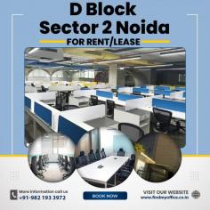 Discover the fully furnished office space for your business at D Block Sector 2 Noida. This prime commercial space offers 500 Sq.ft to 5,000 Sq.ft. area with excellent connectivity, modern amenities, and a thriving business environment with walking distance from metro station. Unlock this opportunities for growth and success for your business  in the heart of Noida with A Block Sector 3.
For More Details Visit : www.findmyoffice.co.in
Mail us at : hello@findmyoffice.co.in
Call us at : +91-982 193 3972
