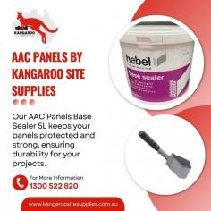 Discover Kangaroo Site Supplies for all your construction needs, including AAC panel and essential accessories. Our AAC Panels Base Sealer 5L keeps your panels protected and strong, ensuring durability for your projects. Conveniently located in Dandenong South, our pickup service ensures your order is usually ready in just 2 hours.
Visit: https://www.kangaroositesupplies.com.au/collections/aac-panel-accessories