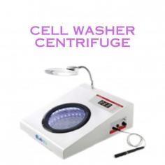 Cell Washer Centrifuge NCWC-100 is an automated cell washer created for serological testing that offers reliable, consistent results and effective operation. It has a maximum speed of 4500 rpm and a maximum RCF of 2000×g. Equipped with a brushless DC motor and a time-saving 3-minute programmable timer that can be programmed in a matter of seconds. It ensures minimal vibration and has microprocessor control.