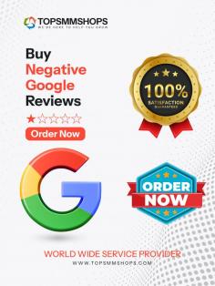 https://topsmmshops.com/product/buy-negative-google-reviews/

Consider the consequences before purchasing “Buy Negative Google Reviews.” Negative reviews can harm your business reputation, deter potential customers, and lead to penalties from Google for violating review policies. Building trust and authenticity through genuine positive reviews is a more sustainable and ethical approach for long-term success.

➤  Top-Quality Reviews Services Provider
➤  100% Verified Reviews from USA, UK, CA
➤  We offer 100% non-drop permanent reviews
➤  Genuine and Active Profiles for Review Accounts
➤  Replacement Policy Valid for 60 Days
➤  Extra Bonuses for every service.
➤  Full 100% Money-Back Guarantee
➤  24×7 customer Support