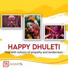 Happy Dhuleti Images - Free Downloads on snapx .

Get ready to celebrate Dhuleti with joy and color . Explore our collection of Happy Dhuleti Images Free Downloads. Use them for your Dhuleti  posts, Dhuleti  banners, Dhuleti flyers, Dhuleti  videos, and Dhuleti  posters to spread the festive spirit far and wide. all for FREE. You can add, edit, or write your name, text messages, quotes, company logo, personal images, or any other. Use our Festival Poster Maker same like Brands.live App to craft the most beautiful Dhuleti.

✓ Free for Commercial use ✓ High Quality Images.