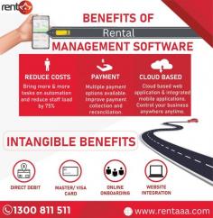 Rentaaa, rental software has lots of intangible benefits. It can help to reduce the staff cost by 75%. Also due to cloud-based application, you can control and manage your business from anywhere and anytime. It provides flexibility in operation by managing entire fleet activities through one single platform. This can help you to improve transport efficiency and incre#rideshareoperators

If you are looking to increase your business and improve rental business efficiency you can contact us at 1300 811 511 | For more information visit: https://rentaaa.com/