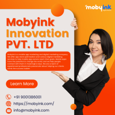 Mobyink is a mobile app marketing and digital marketing company. We offer app store optimization and various digital marketing services to help mobile app owners reach their goals. Mobile apps have the potential to change the world, and we help people connect with them in meaningful ways. We are a team of experienced professionals passionate about helping our clients climb the success ladder.

more info:-
Email Id	info@mobyink.com
Phone No	91-9001386001
Website	https://mobyink.com/