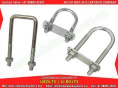 UBolts manufacturers exporters suppliers in India https://www.hindustanengineers.org Mobile: +91-9888542291
