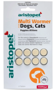 "Aristopet Multiwormer Tablets Dog Cat Online | VetSupply

Aristopet Multi Wormer For Cats And Dogs is a specially crafted product that aids in the thorough control of intestinal worms. This multi wormer helps in controlling roundworms (Toxocara sp, Toxascaris leonina), hookworms (Uncinaria stenocephala and Ancylostoma sp) and tapeworms (Dipylidium caninum, Taenia sp), excluding hydatid tapeworms. Moreover, this multi wormer is suitable for all kinds of cat and dog breeds and for puppies and kittens over the age of 2 weeks.


For More information visit: www.vetsupply.com.au
Place order directly on call: 1300838787"