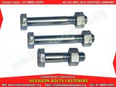 Hexzgonal Bolts manufacturers exporters suppliers in India https://www.hindustanengineers.org Mobile: +91-9888542291