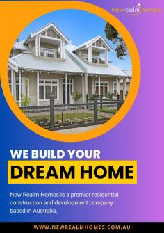 New Realm Homes is a premier residential construction and development company based in Australia. We specialize in creating bespoke, high-quality homes and bring architectural innovation and craftsmanship to every project.