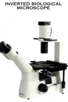 An inverted biological microscope is a specialized optical instrument used primarily in biological research, medical diagnostics, and various scientific applications. Seidentopf binocular 45° inclined viewing head